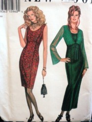 6277 NL TIED BOLERO JACKET,SHEATH DRESS LENGTHS PATTERN 6-16